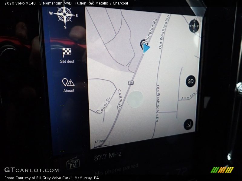 Navigation of 2020 XC40 T5 Momentum AWD