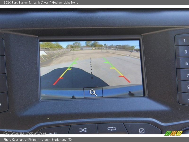 Iconic Silver / Medium Light Stone 2020 Ford Fusion S