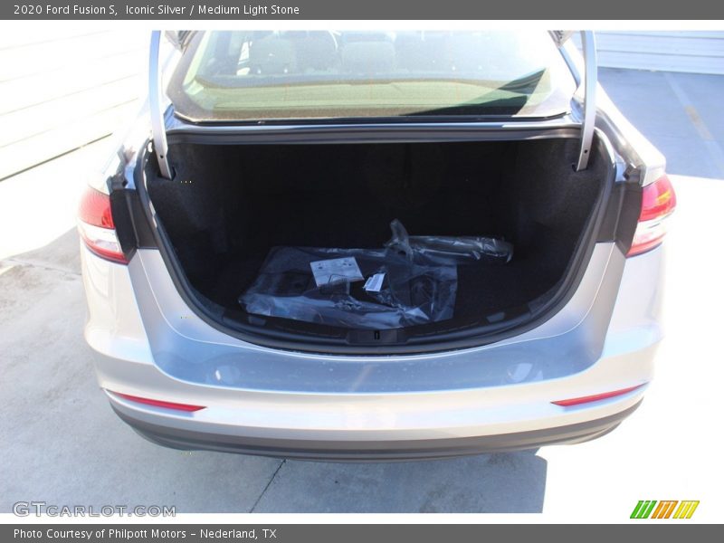 Iconic Silver / Medium Light Stone 2020 Ford Fusion S