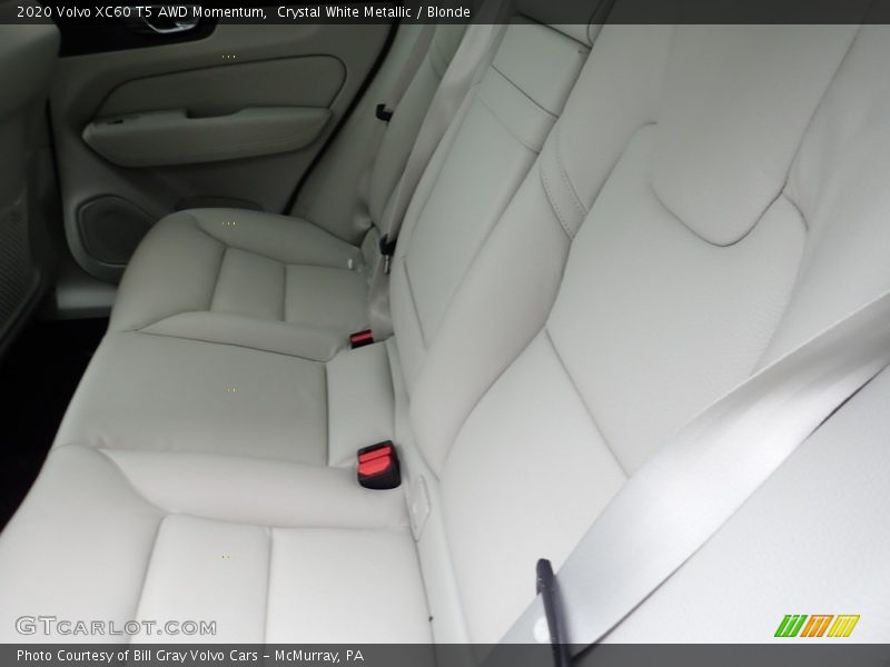 Rear Seat of 2020 XC60 T5 AWD Momentum