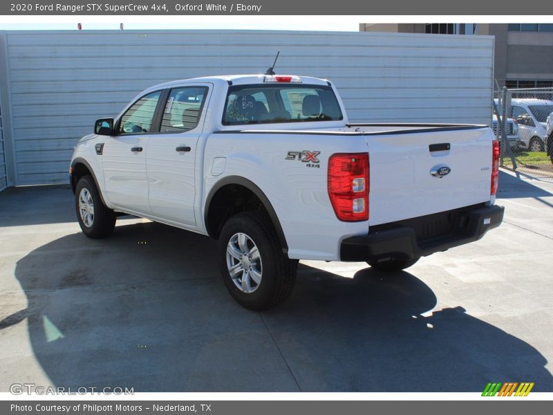 Oxford White / Ebony 2020 Ford Ranger STX SuperCrew 4x4