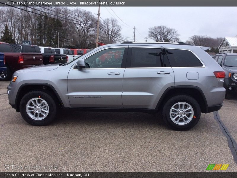 Billet Silver Metallic / Black 2020 Jeep Grand Cherokee Laredo E 4x4
