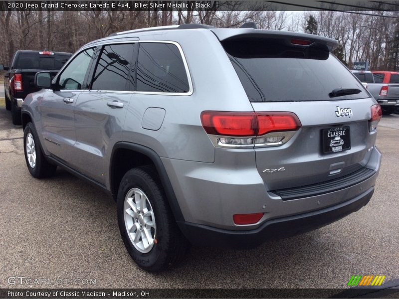 Billet Silver Metallic / Black 2020 Jeep Grand Cherokee Laredo E 4x4