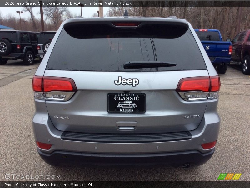 Billet Silver Metallic / Black 2020 Jeep Grand Cherokee Laredo E 4x4