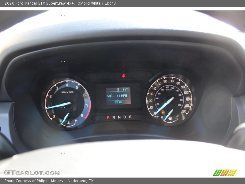 Oxford White / Ebony 2020 Ford Ranger STX SuperCrew 4x4