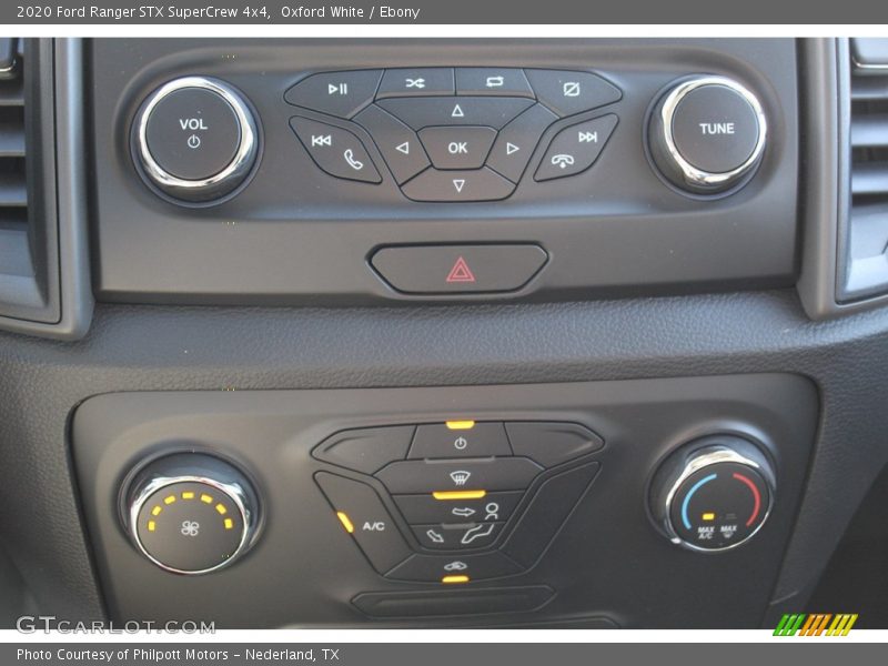 Oxford White / Ebony 2020 Ford Ranger STX SuperCrew 4x4