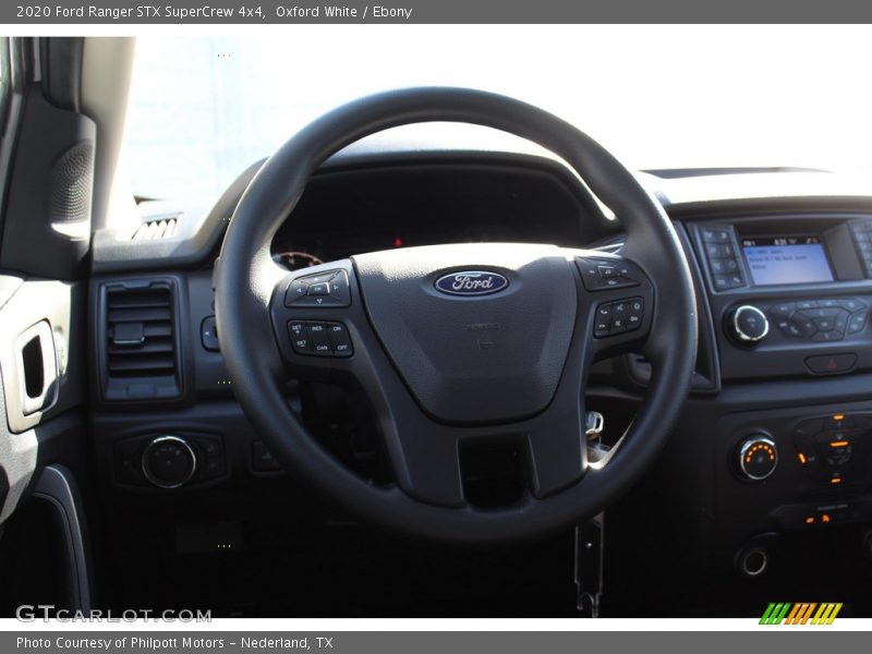 Oxford White / Ebony 2020 Ford Ranger STX SuperCrew 4x4