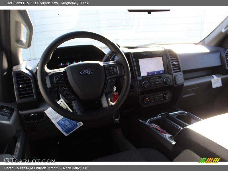 Magnetic / Black 2020 Ford F150 STX SuperCrew