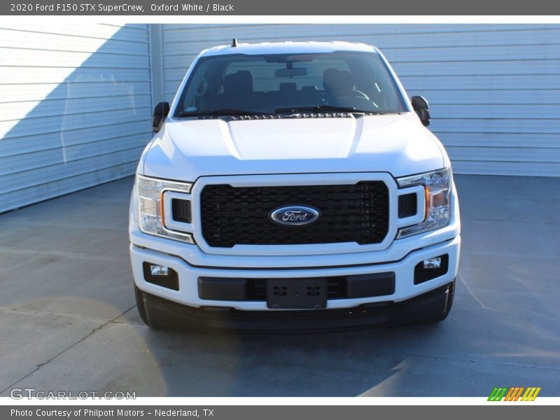 Oxford White / Black 2020 Ford F150 STX SuperCrew