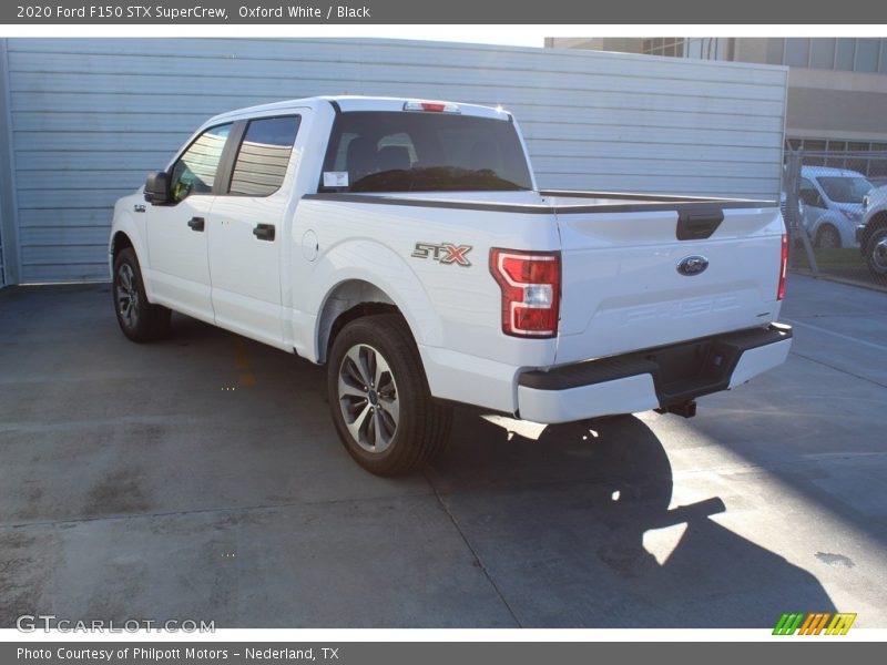 Oxford White / Black 2020 Ford F150 STX SuperCrew