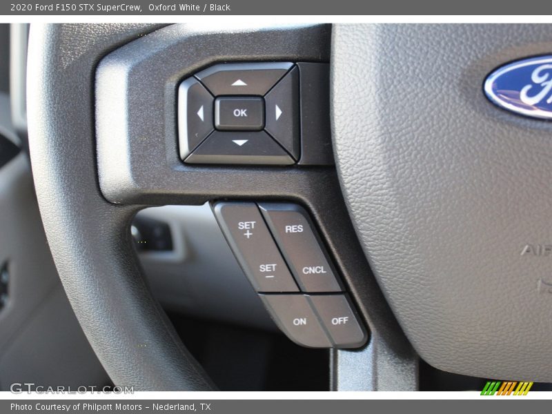 Oxford White / Black 2020 Ford F150 STX SuperCrew
