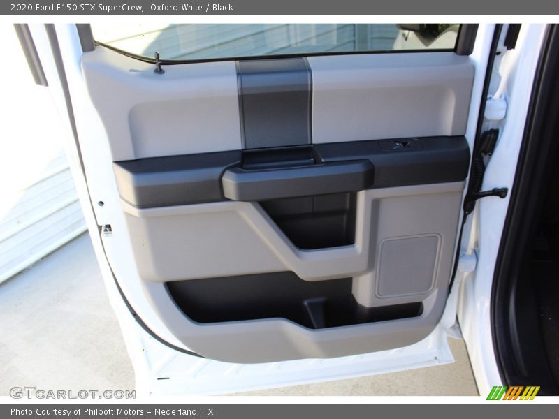 Oxford White / Black 2020 Ford F150 STX SuperCrew