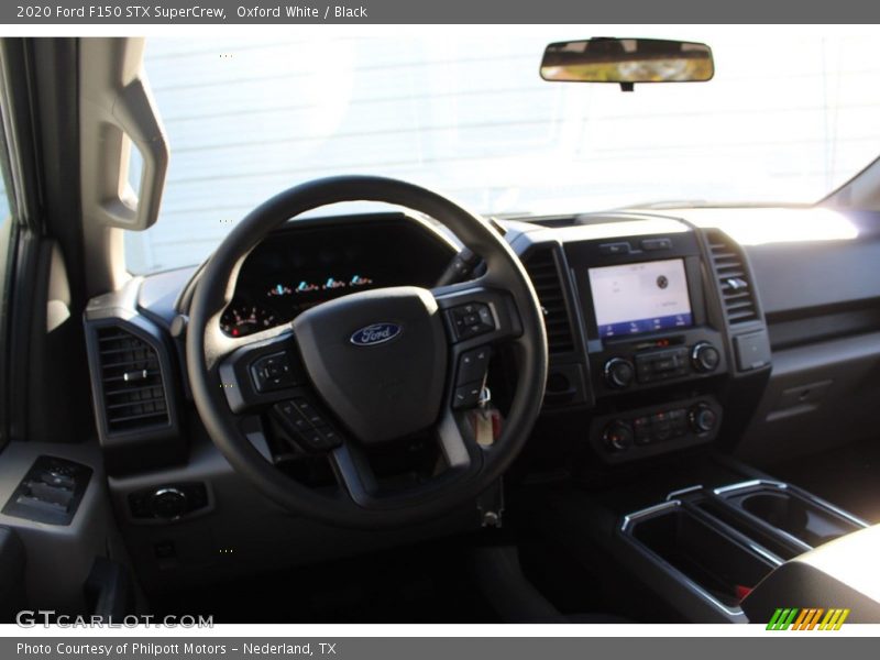 Oxford White / Black 2020 Ford F150 STX SuperCrew