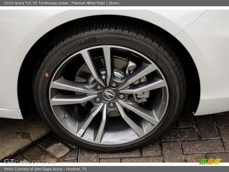 Platinum White Pearl / Ebony 2020 Acura TLX V6 Technology Sedan