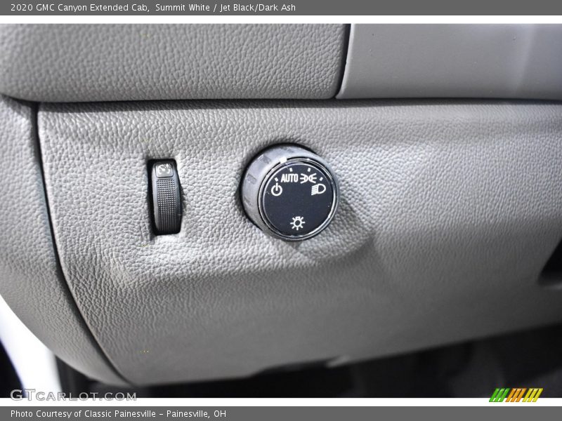 Summit White / Jet Black/Dark Ash 2020 GMC Canyon Extended Cab