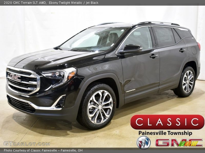Ebony Twilight Metallic / Jet Black 2020 GMC Terrain SLT AWD