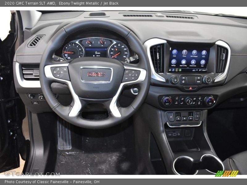Ebony Twilight Metallic / Jet Black 2020 GMC Terrain SLT AWD