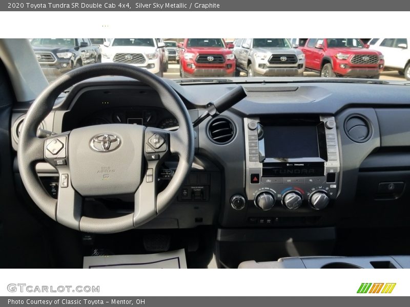 Silver Sky Metallic / Graphite 2020 Toyota Tundra SR Double Cab 4x4
