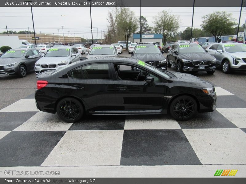 Crystal Black Silica / Carbon Black 2020 Subaru WRX Limited