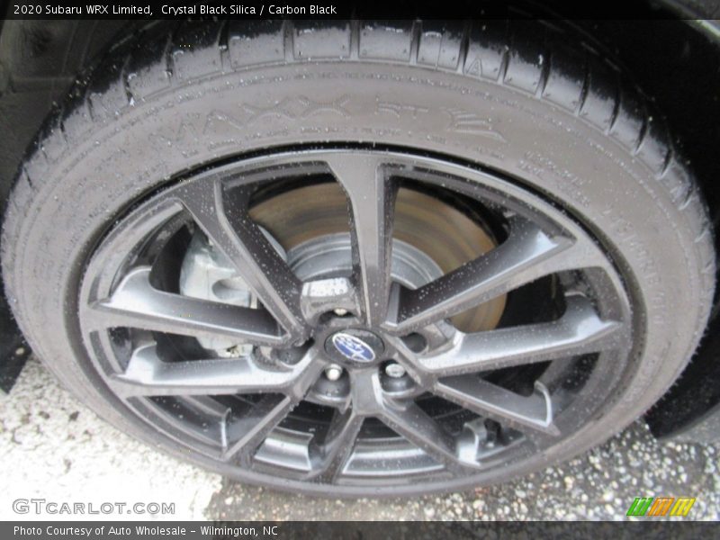 Crystal Black Silica / Carbon Black 2020 Subaru WRX Limited