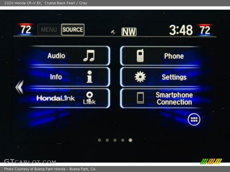 Crystal Black Pearl / Gray 2020 Honda CR-V EX