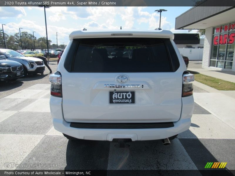 Super White / Graphite 2020 Toyota 4Runner SR5 Premium 4x4