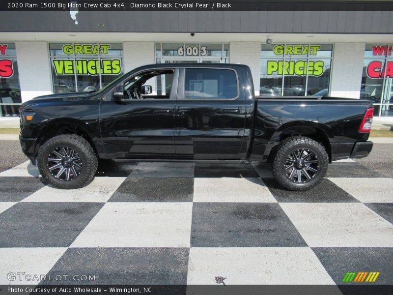 Diamond Black Crystal Pearl / Black 2020 Ram 1500 Big Horn Crew Cab 4x4