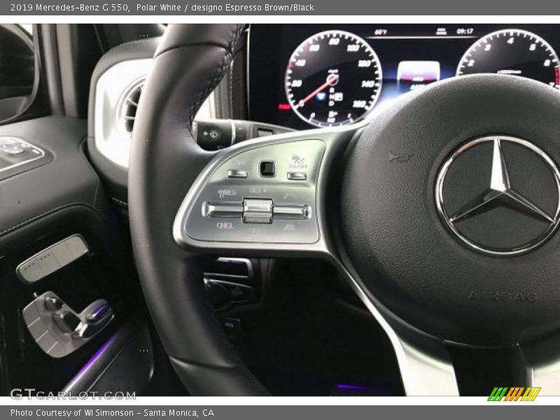  2019 G 550 Steering Wheel