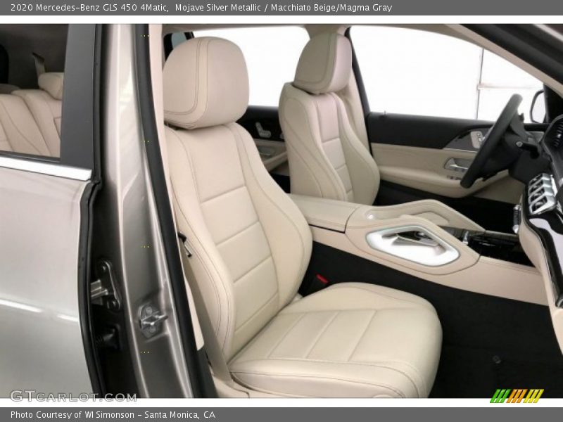 Mojave Silver Metallic / Macchiato Beige/Magma Gray 2020 Mercedes-Benz GLS 450 4Matic