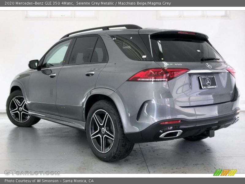 Selenite Grey Metallic / Macchiato Beige/Magma Grey 2020 Mercedes-Benz GLE 350 4Matic