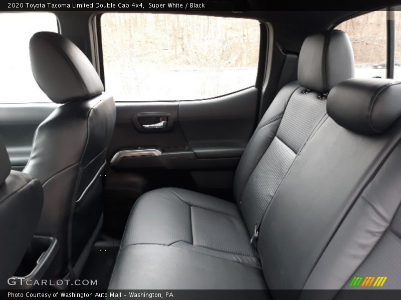 Super White / Black 2020 Toyota Tacoma Limited Double Cab 4x4