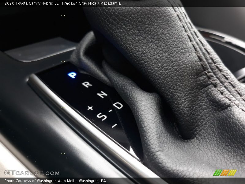 Predawn Gray Mica / Macadamia 2020 Toyota Camry Hybrid LE