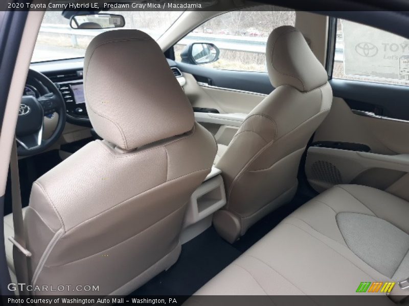 Predawn Gray Mica / Macadamia 2020 Toyota Camry Hybrid LE