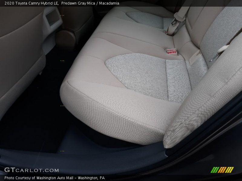 Predawn Gray Mica / Macadamia 2020 Toyota Camry Hybrid LE