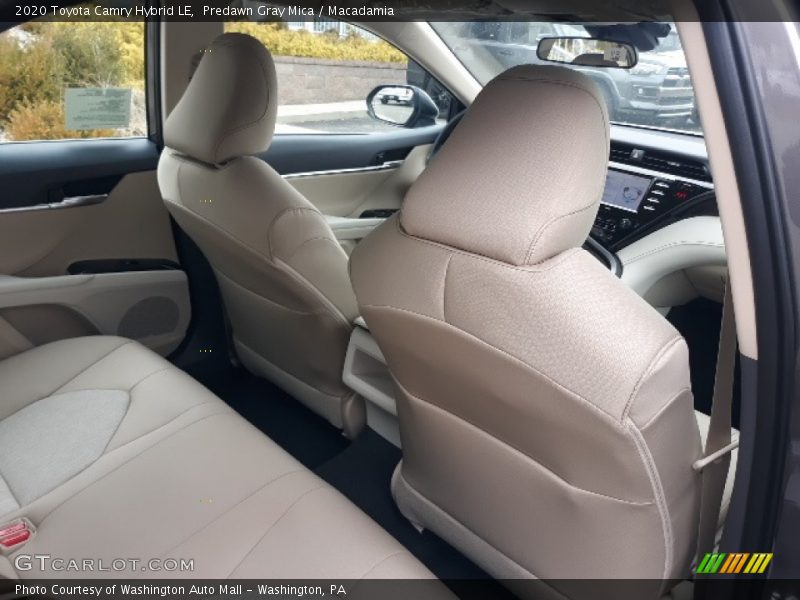 Predawn Gray Mica / Macadamia 2020 Toyota Camry Hybrid LE