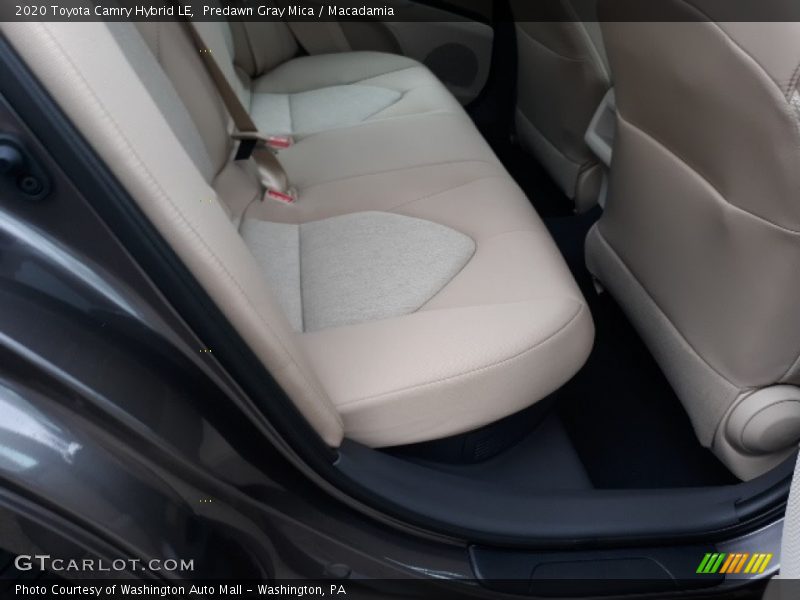 Predawn Gray Mica / Macadamia 2020 Toyota Camry Hybrid LE
