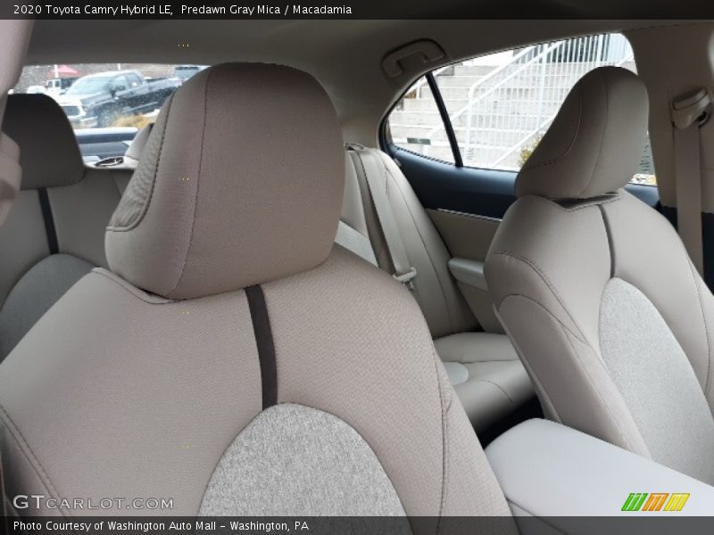 Predawn Gray Mica / Macadamia 2020 Toyota Camry Hybrid LE