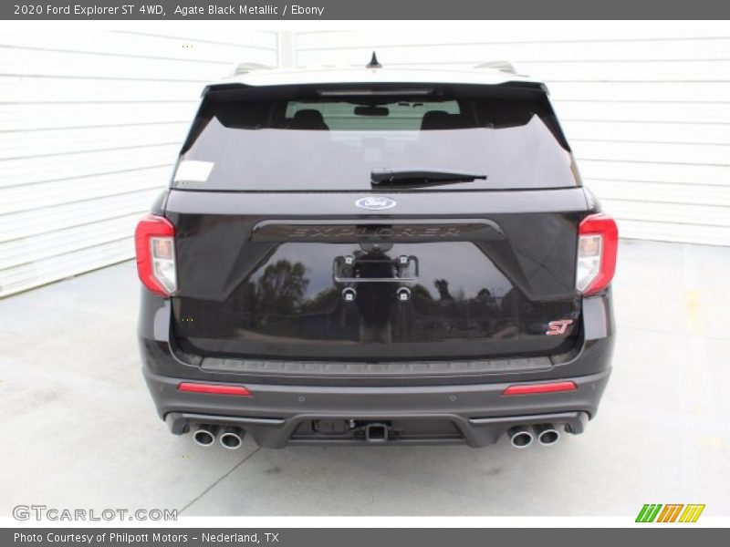 Agate Black Metallic / Ebony 2020 Ford Explorer ST 4WD
