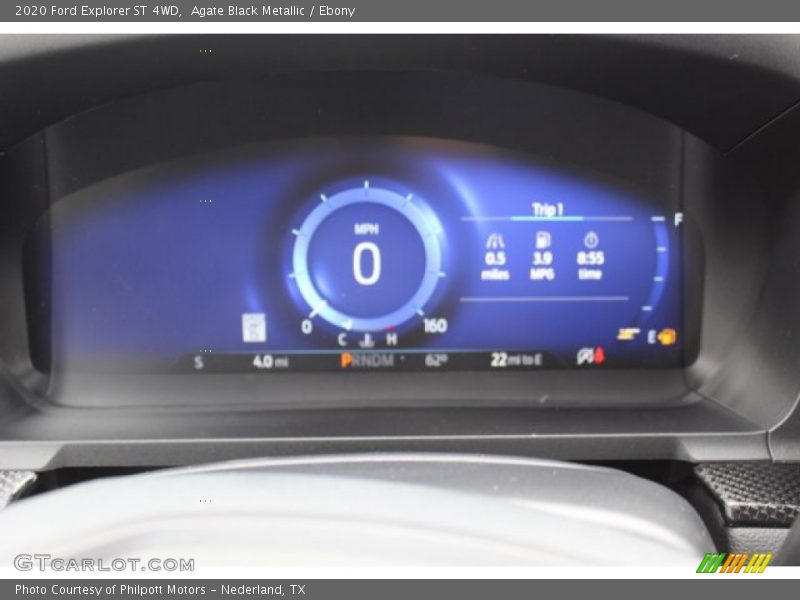 Agate Black Metallic / Ebony 2020 Ford Explorer ST 4WD