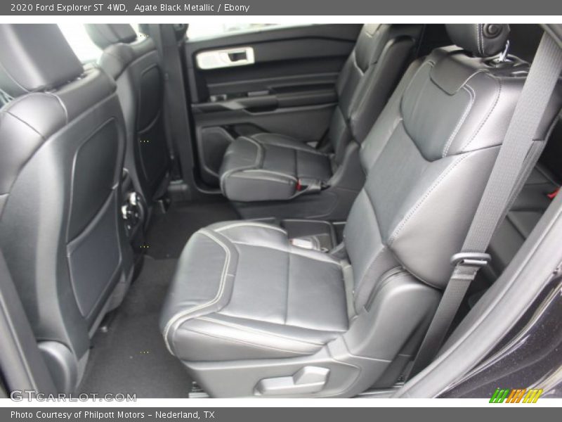 Rear Seat of 2020 Explorer ST 4WD