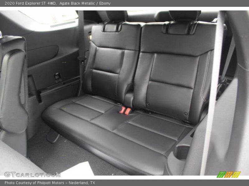 Rear Seat of 2020 Explorer ST 4WD