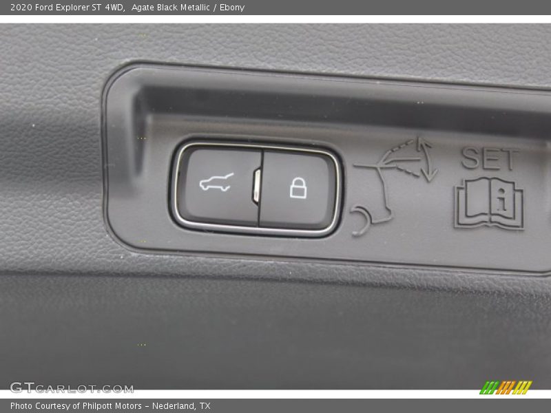 Agate Black Metallic / Ebony 2020 Ford Explorer ST 4WD