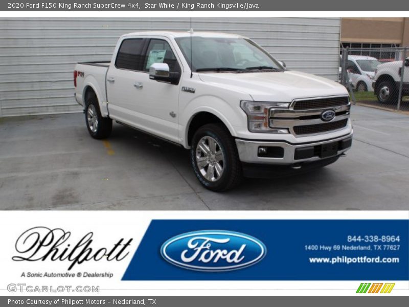 Star White / King Ranch Kingsville/Java 2020 Ford F150 King Ranch SuperCrew 4x4