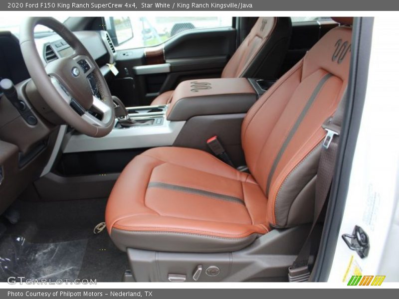  2020 F150 King Ranch SuperCrew 4x4 King Ranch Kingsville/Java Interior
