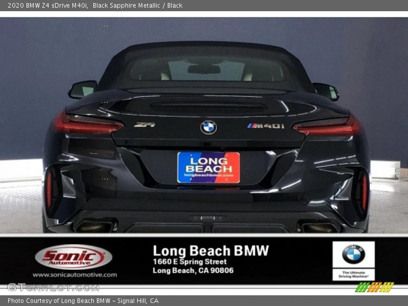 Black Sapphire Metallic / Black 2020 BMW Z4 sDrive M40i