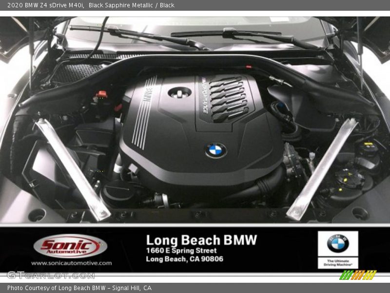 Black Sapphire Metallic / Black 2020 BMW Z4 sDrive M40i