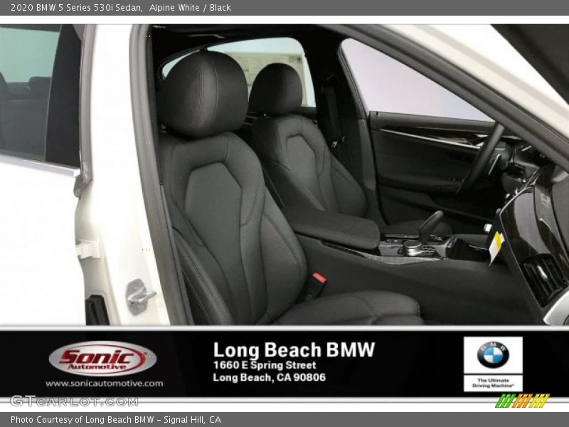 Alpine White / Black 2020 BMW 5 Series 530i Sedan