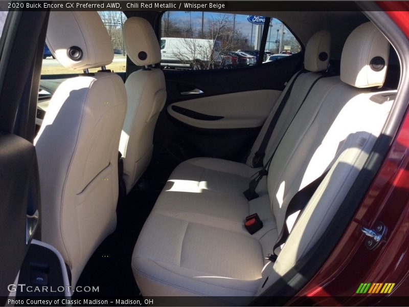 Chili Red Metallic / Whisper Beige 2020 Buick Encore GX Preferred AWD