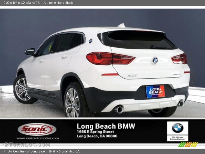 Alpine White / Black 2020 BMW X2 xDrive28i