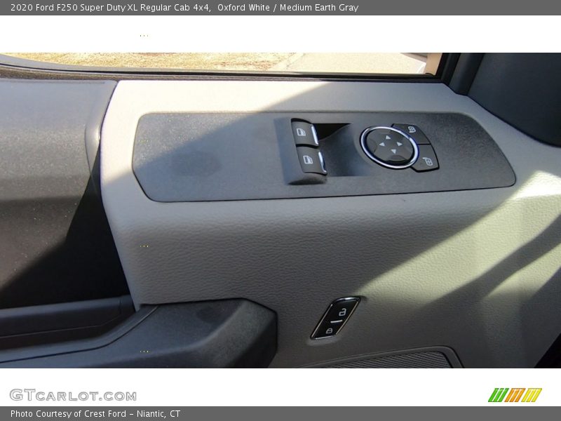 Oxford White / Medium Earth Gray 2020 Ford F250 Super Duty XL Regular Cab 4x4